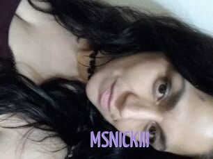 MSNICKIII