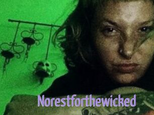 Norestforthewicked