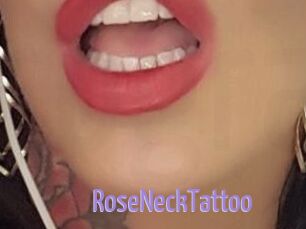 RoseNeckTattoo